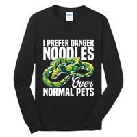 Green Tree Python Cage Reptile Keeper Snake Food Python Tall Long Sleeve T-Shirt