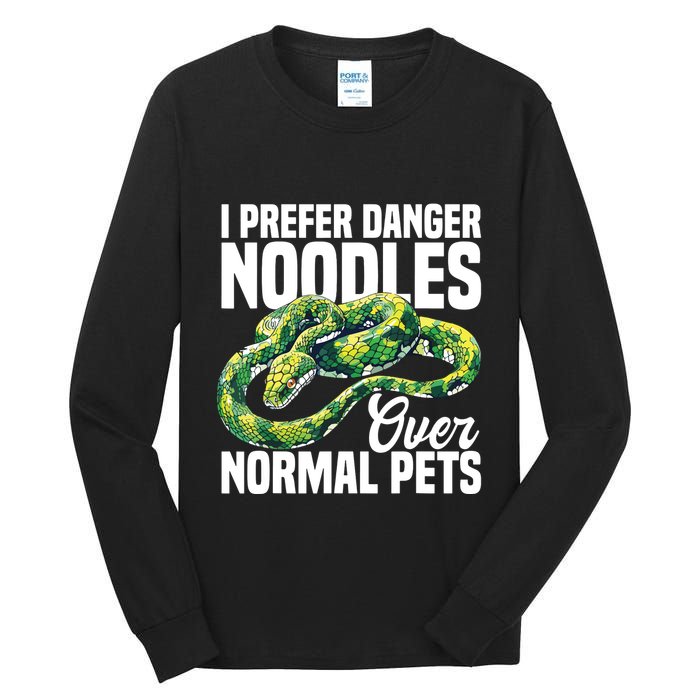 Green Tree Python Cage Reptile Keeper Snake Food Python Tall Long Sleeve T-Shirt