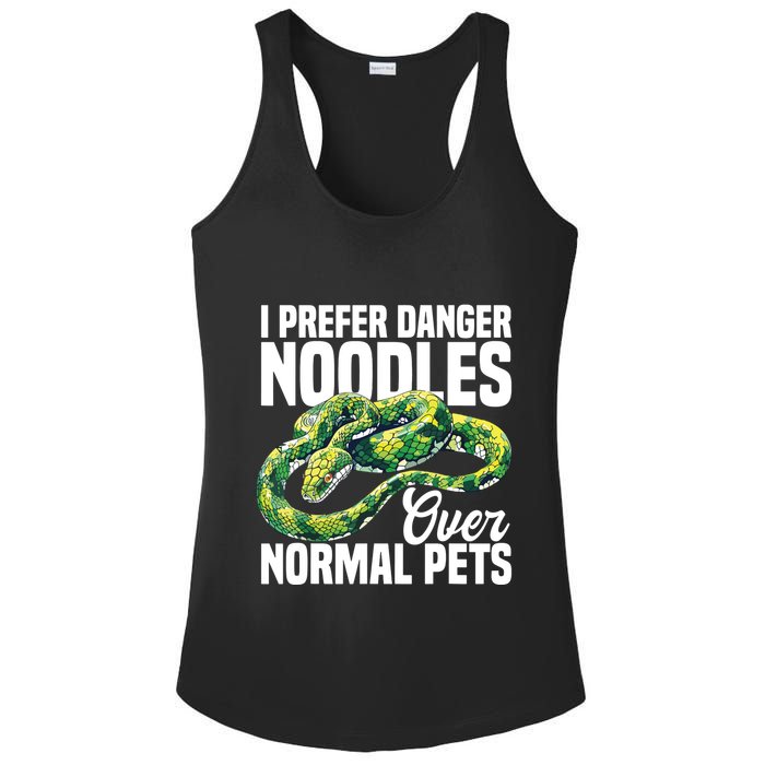 Green Tree Python Cage Reptile Keeper Snake Food Python Ladies PosiCharge Competitor Racerback Tank