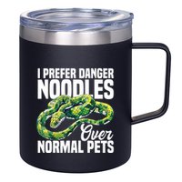 Green Tree Python Cage Reptile Keeper Snake Food Python 12oz Stainless Steel Coffee Mug