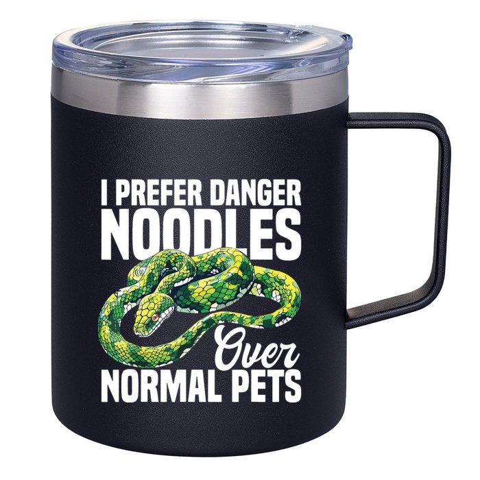 Green Tree Python Cage Reptile Keeper Snake Food Python 12oz Stainless Steel Coffee Mug