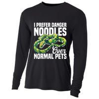 Green Tree Python Cage Reptile Keeper Snake Food Python Cooling Performance Long Sleeve Crew