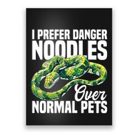 Green Tree Python Cage Reptile Keeper Snake Food Python Poster