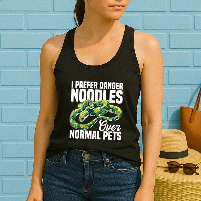 Green Tree Python Cage Reptile Keeper Snake Food Python Womens Tank Top