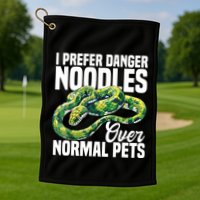 Green Tree Python Cage Reptile Keeper Snake Food Python Golf Towel
