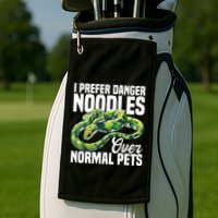 Green Tree Python Cage Reptile Keeper Snake Food Python Golf Towel
