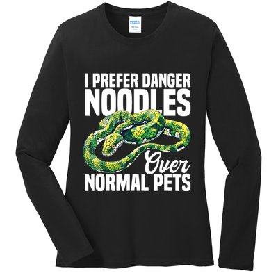 Green Tree Python Cage Reptile Keeper Snake Food Python Ladies Long Sleeve Shirt