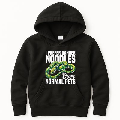 Green Tree Python Cage Reptile Keeper Snake Food Python Kids Hoodie