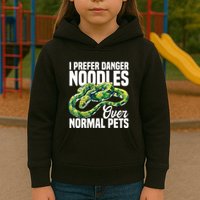 Green Tree Python Cage Reptile Keeper Snake Food Python Kids Hoodie