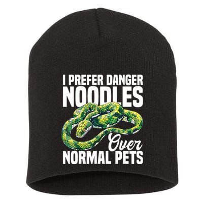 Green Tree Python Cage Reptile Keeper Snake Food Python Short Acrylic Beanie