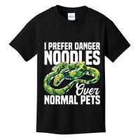 Green Tree Python Cage Reptile Keeper Snake Food Python Kids T-Shirt