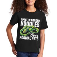 Green Tree Python Cage Reptile Keeper Snake Food Python Kids T-Shirt