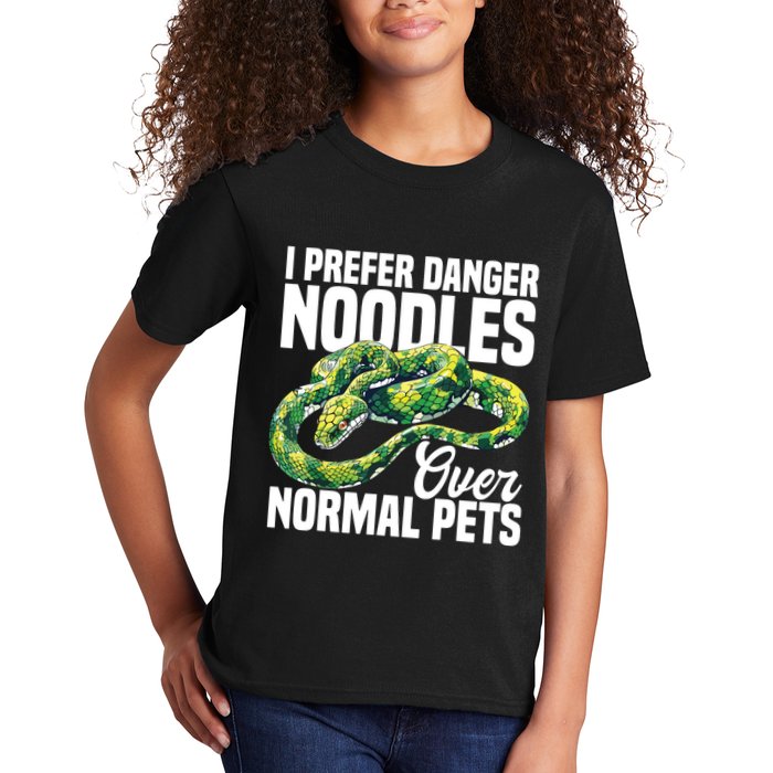 Green Tree Python Cage Reptile Keeper Snake Food Python Kids T-Shirt