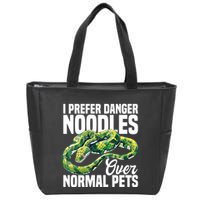 Green Tree Python Cage Reptile Keeper Snake Food Python Zip Tote Bag