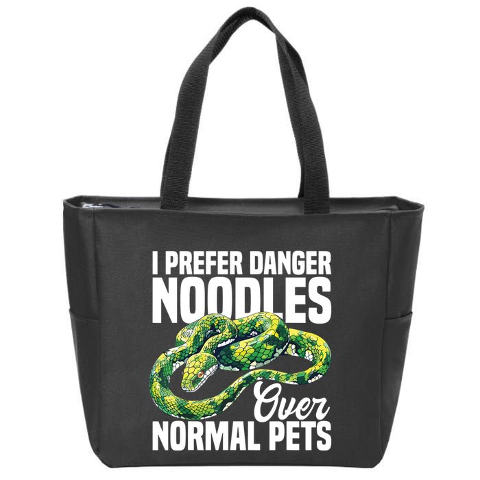 Green Tree Python Cage Reptile Keeper Snake Food Python Zip Tote Bag