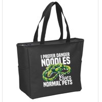 Green Tree Python Cage Reptile Keeper Snake Food Python Zip Tote Bag