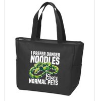 Green Tree Python Cage Reptile Keeper Snake Food Python Zip Tote Bag