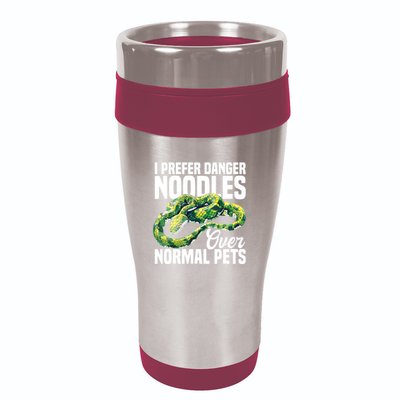 Green Tree Python Cage Reptile Keeper Snake Food Python 16oz Travel Tumbler