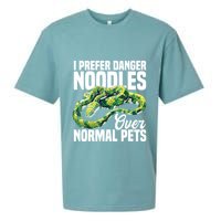 Green Tree Python Cage Reptile Keeper Snake Food Python Sueded Cloud Jersey T-Shirt