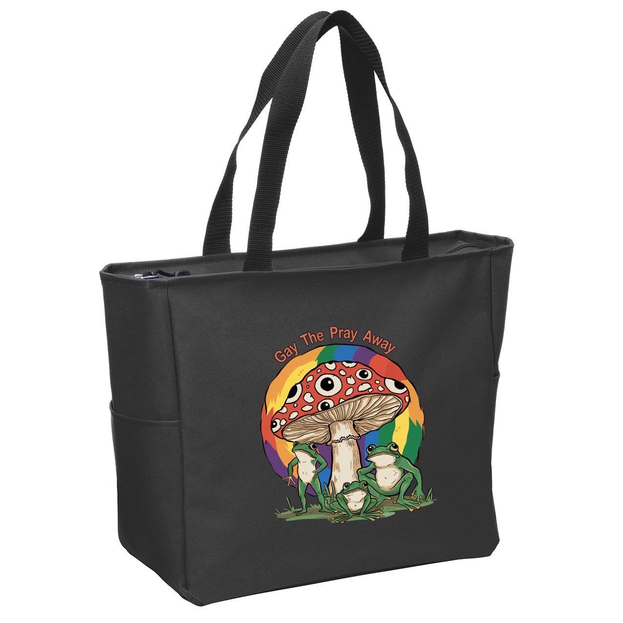 Gay The Pray Away Human Rights Lgbt Pride Month Zip Tote Bag