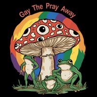 Gay The Pray Away Human Rights Lgbt Pride Month Zip Tote Bag