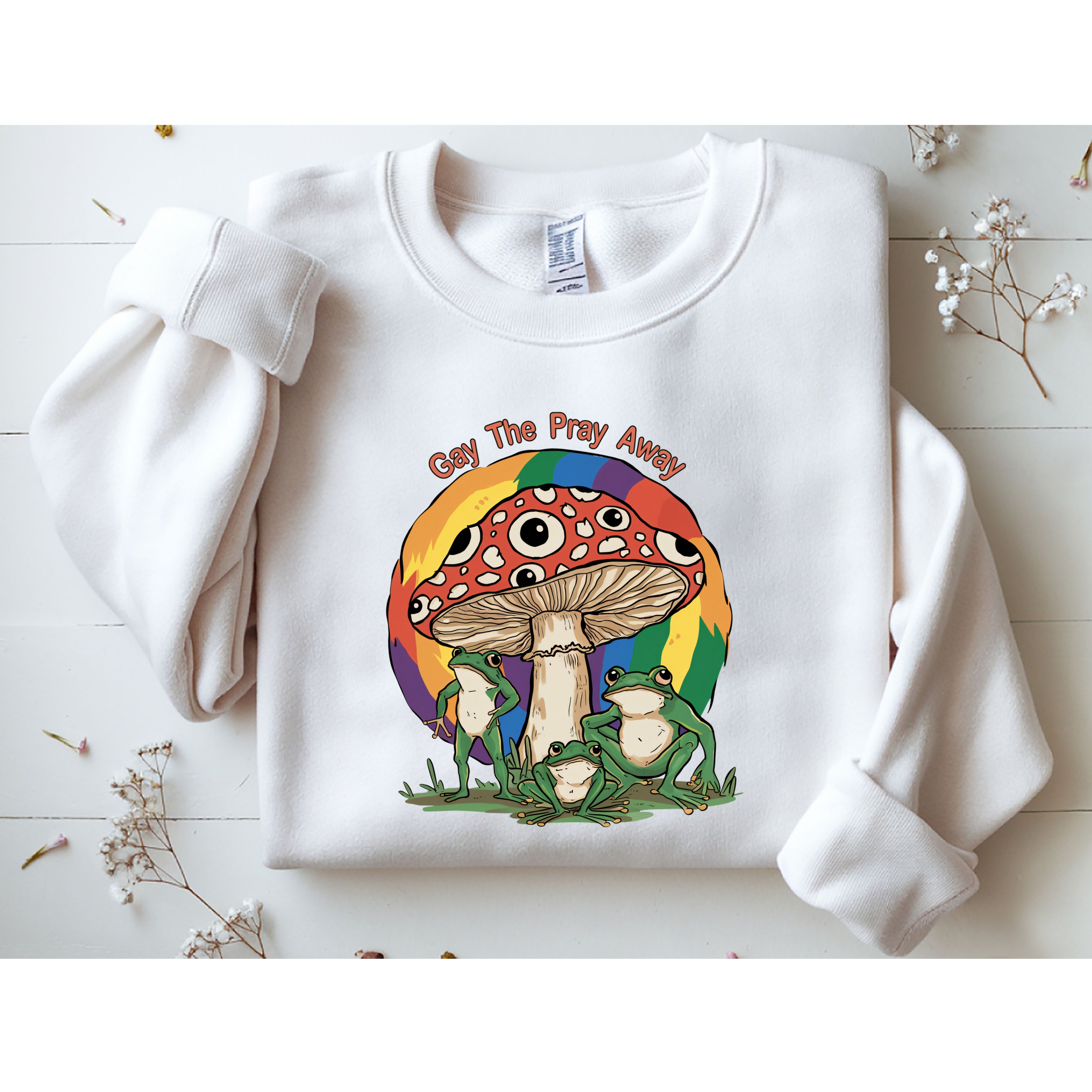 Gay The Pray Away Human Rights Lgbt Pride Month Sweatshirt
