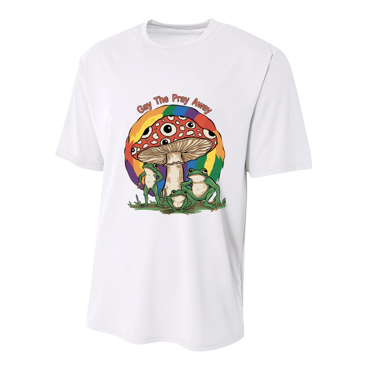 Gay The Pray Away Human Rights Lgbt Pride Month Youth Performance Sprint T-Shirt