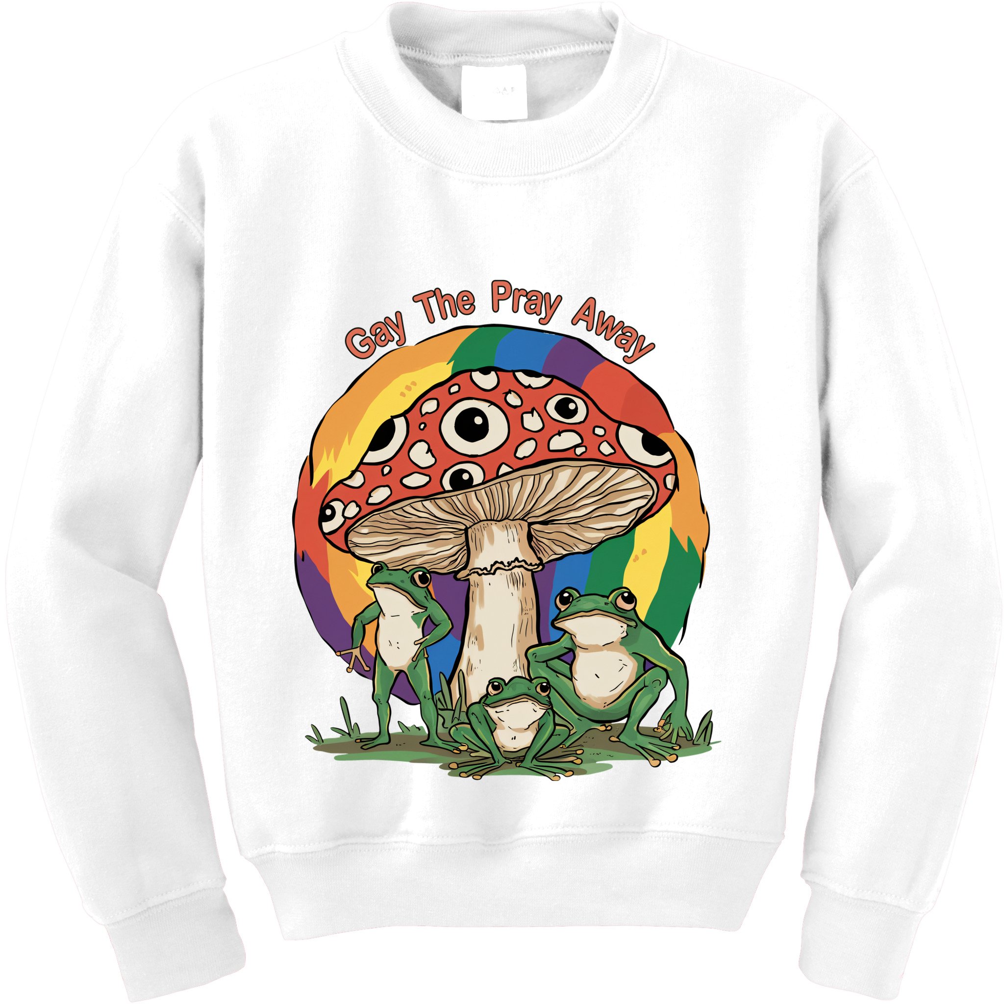 Gay The Pray Away Human Rights Lgbt Pride Month Kids Sweatshirt