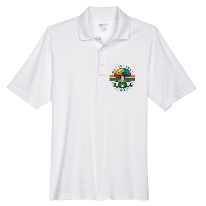 Gay The Pray Away Lgbt Community Men's Origin Performance Pique Polo