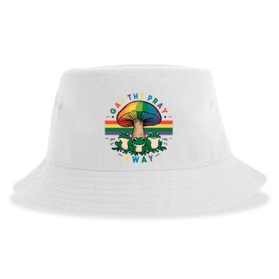 Gay The Pray Away Lgbt Community Sustainable Bucket Hat