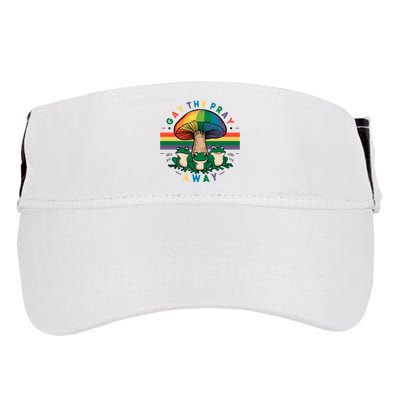Gay The Pray Away Lgbt Community Adult Drive Performance Visor