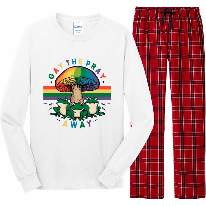 Gay The Pray Away Lgbt Community Long Sleeve Pajama Set