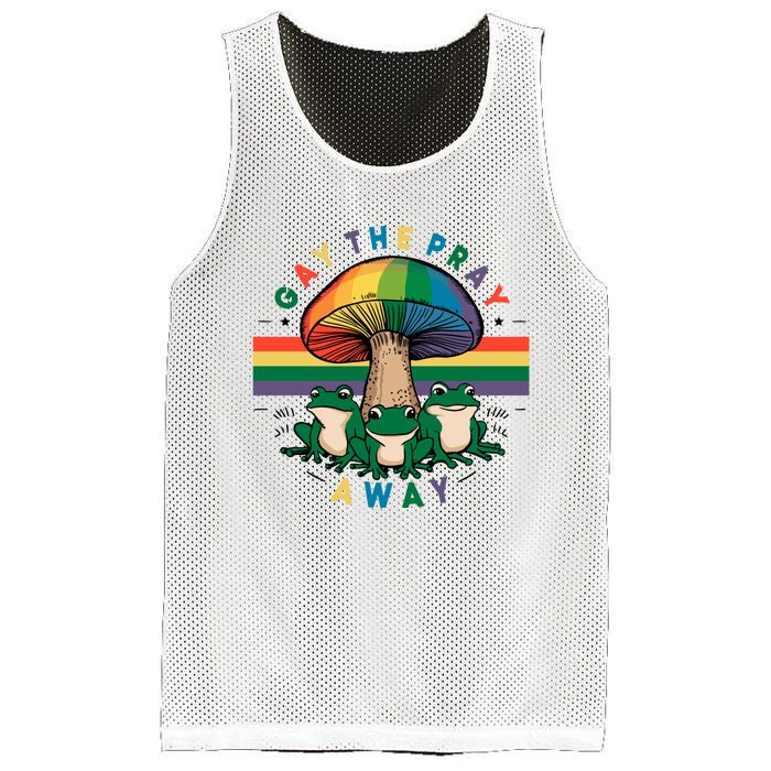 Gay The Pray Away Lgbt Community Mesh Reversible Basketball Jersey Tank