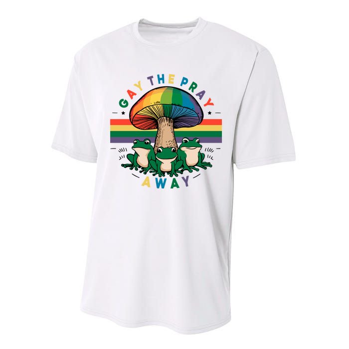 Gay The Pray Away Lgbt Community Performance Sprint T-Shirt