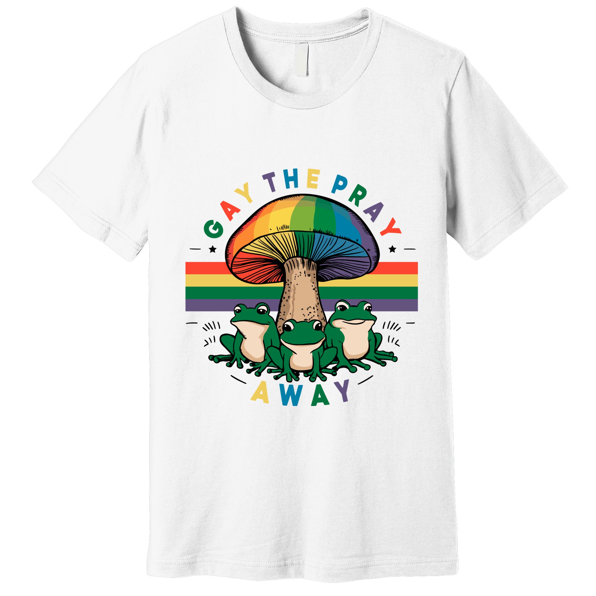 Gay The Pray Away Lgbt Community Premium T-Shirt