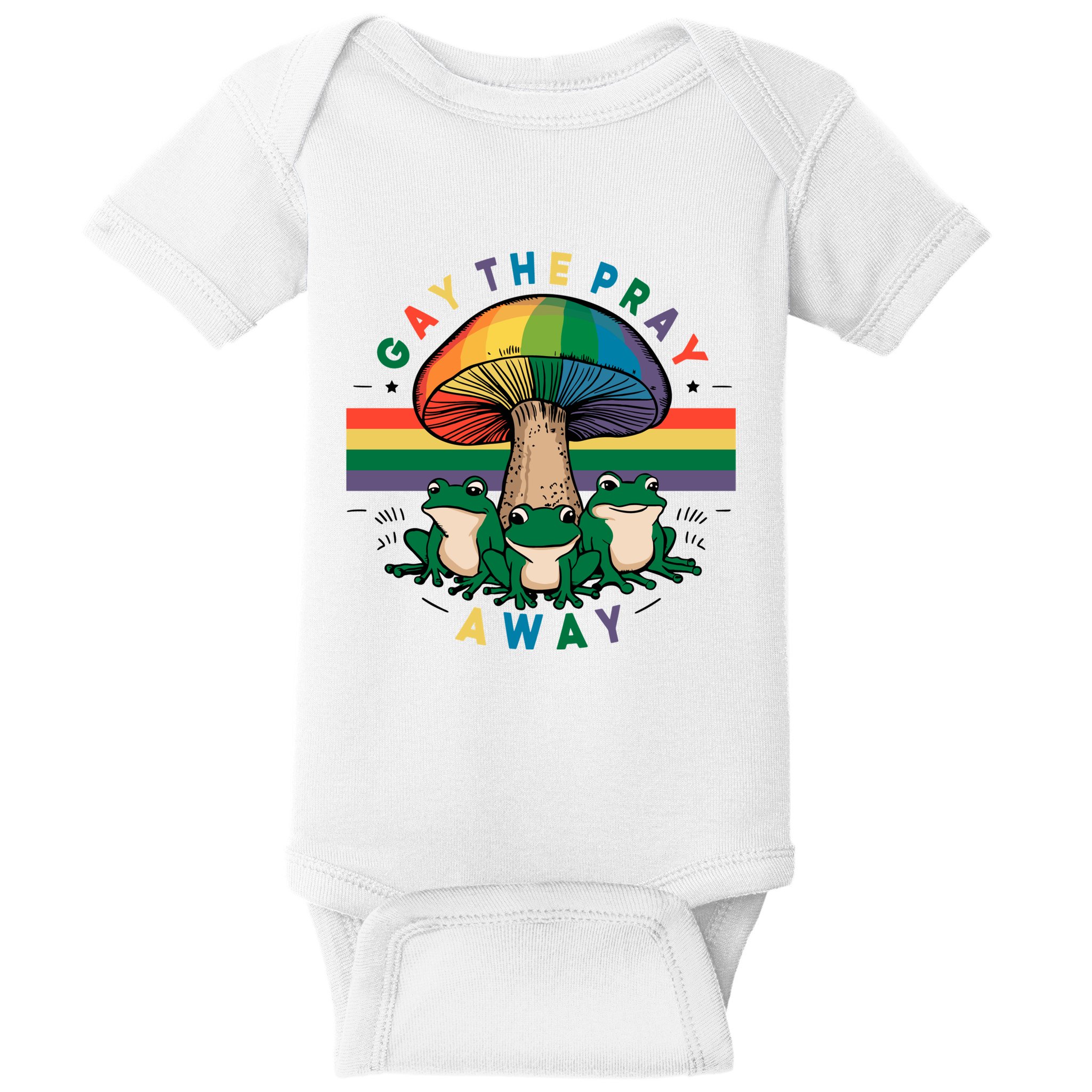 Gay The Pray Away Lgbt Community Baby Bodysuit