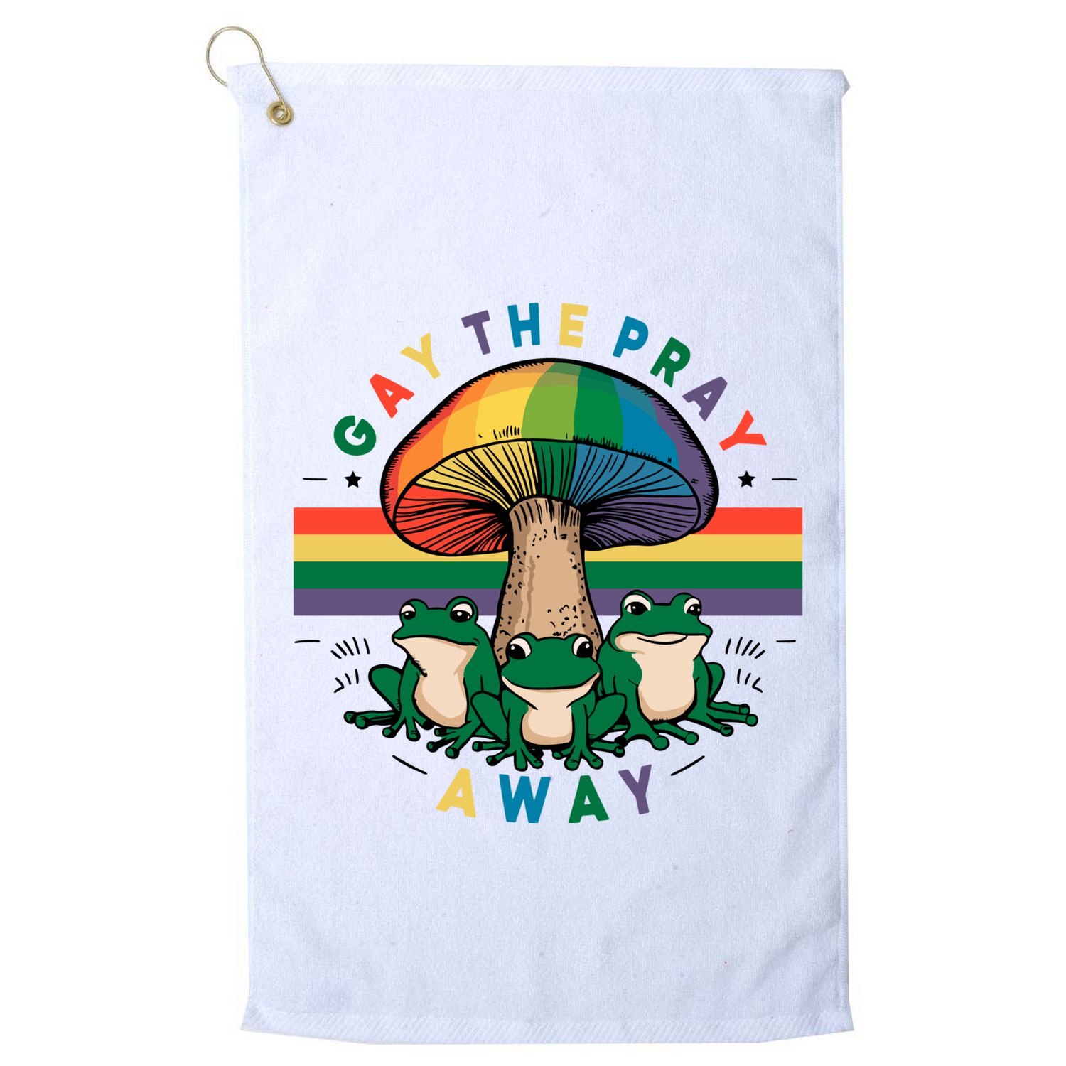 Gay The Pray Away Lgbt Community Golf Towel