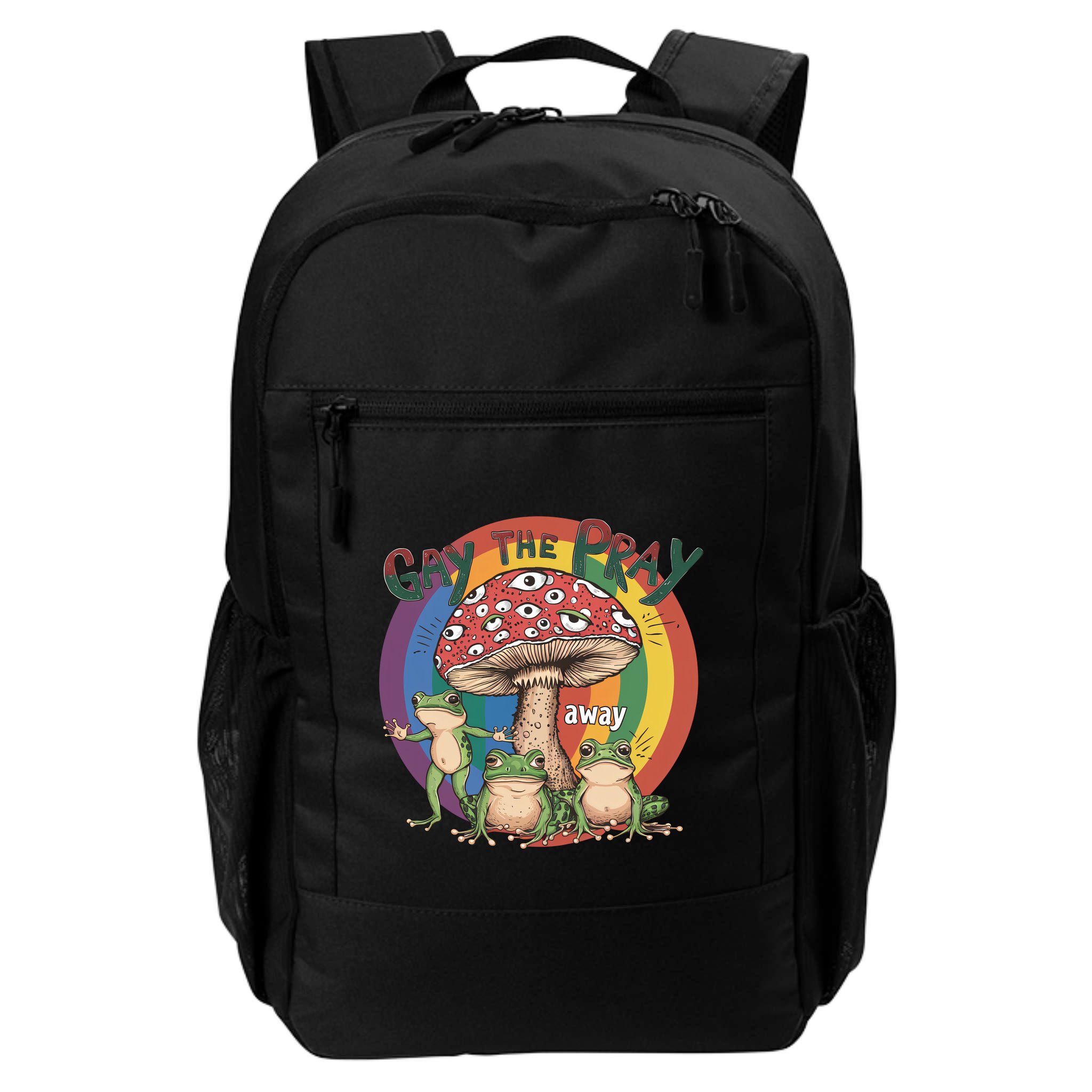 Gay The Pray Away Lgbt Frog Backpack