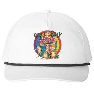 Gay The Pray Away Lgbt Frog Snapback Five-Panel Rope Hat