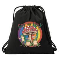 Gay The Pray Away Lgbt Frog Drawstring Bag