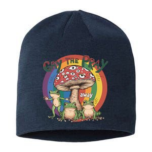 Gay The Pray Away Lgbt Frog Sustainable Beanie