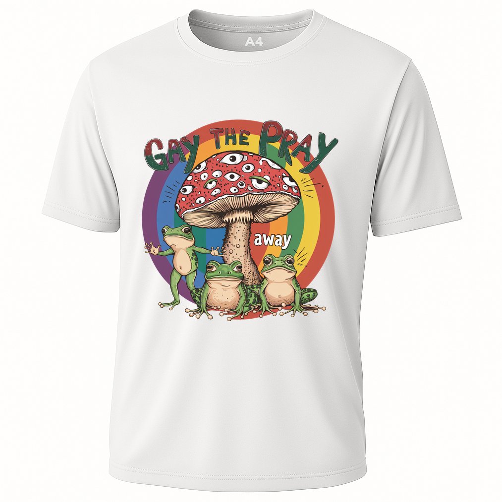 Gay The Pray Away Lgbt Frog Performance Shirt