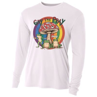 Gay The Pray Away Lgbt Frog Cooling Performance Long Sleeve Crew