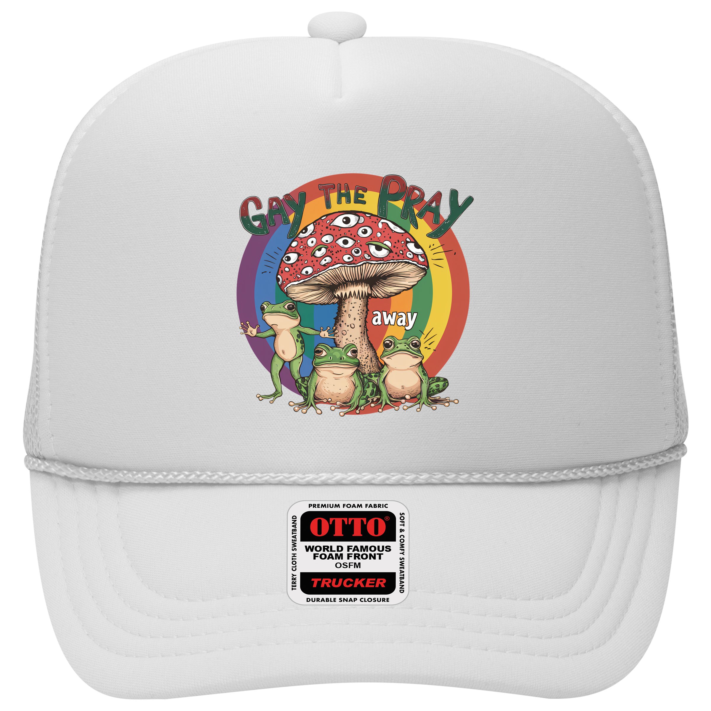 Gay The Pray Away Lgbt Frog Hat
