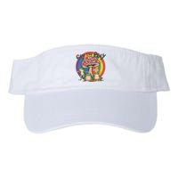 Gay The Pray Away Lgbt Frog Valucap Bio-Washed Visor