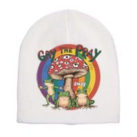 Gay The Pray Away Lgbt Frog Short Acrylic Beanie