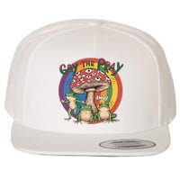 Gay The Pray Away Lgbt Frog Wool Snapback Cap