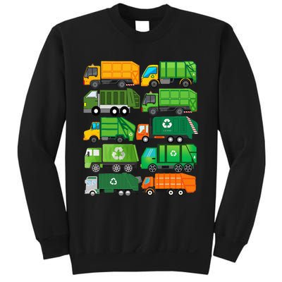 Garbage Truck Recycling Day Trash Waste Separation Birthday Sweatshirt