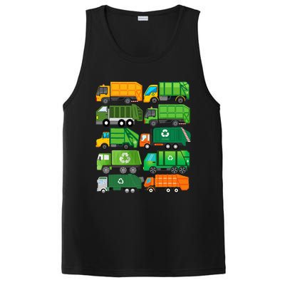 Garbage Truck Recycling Day Trash Waste Separation Birthday PosiCharge Competitor Tank