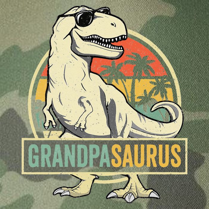 Grandpasaurus T Rex Dinosaur Grandpa Saurus Family Matching Legacy Tie Dye Trucker Hat